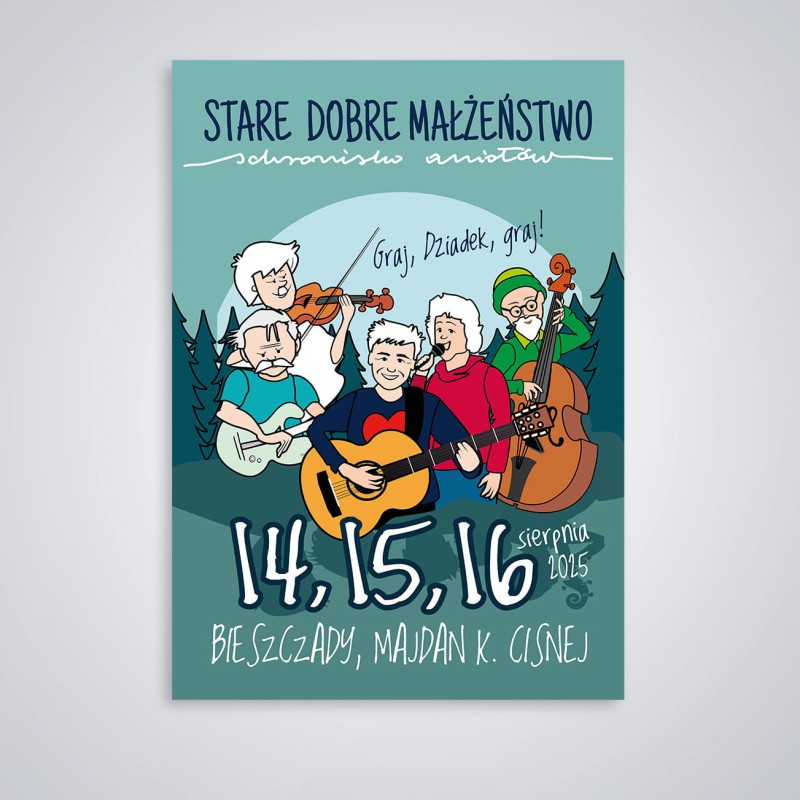 Przejdź do produktu Plakat A3 Schronisko Aniołów 2025